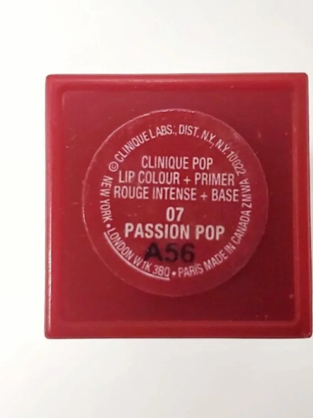 Clinique Pop Lip Colour Lipstick Mini Size, Travel Pocket Smooth Moisturizing
